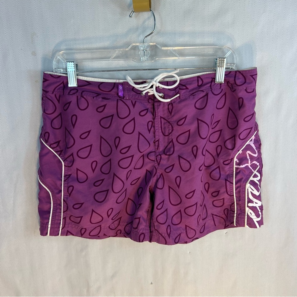 Level Six Board Shorts Purple Pool Surf Live Women’s 8 👍